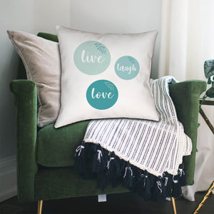 Faux Linen Pillow - With Zipper (26" x 26")