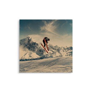 Wooden wall art Square 300 x 300 mm