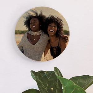 Wooden wall art Circle - Diameter 300 mm