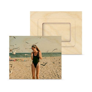 Wooden wall art Rectangular - 330x240 mm