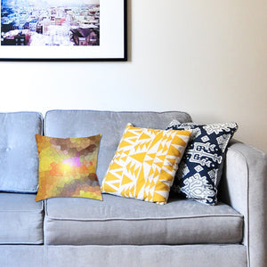 Polyester Twill Pillow - With Zipper (14" x 14")