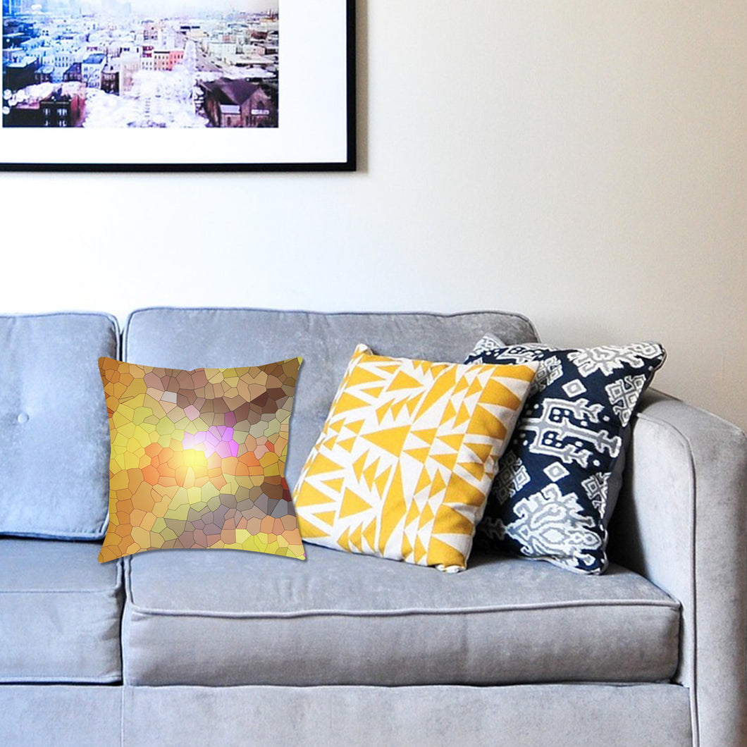 Polyester Twill Pillow - With Zipper (16