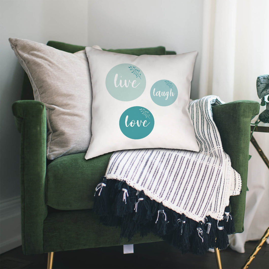 Faux Linen Pillow - With Zipper (20